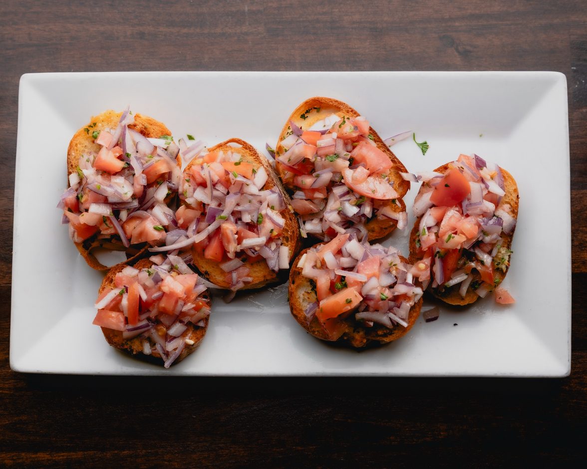 Bruschetta.
