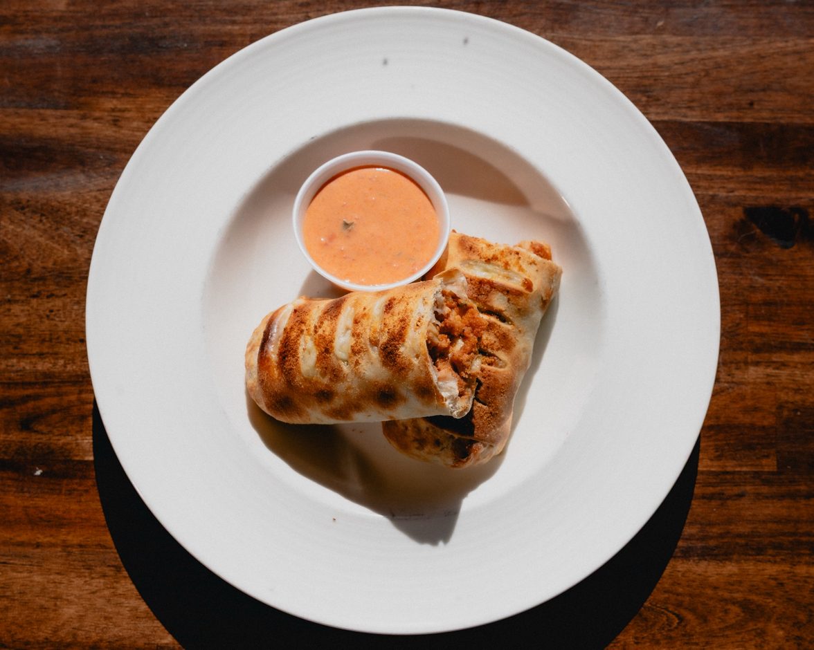 Chicken Vodka Roll.