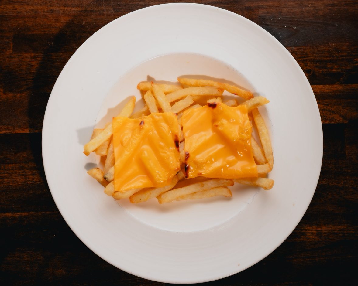 French Fries with Cheese.