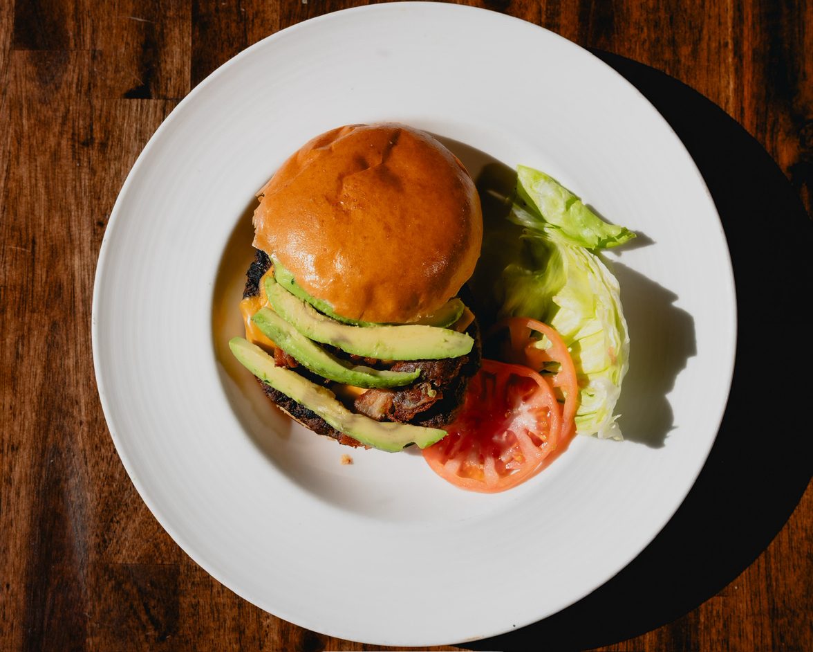 Avocado Cheeseburger.
