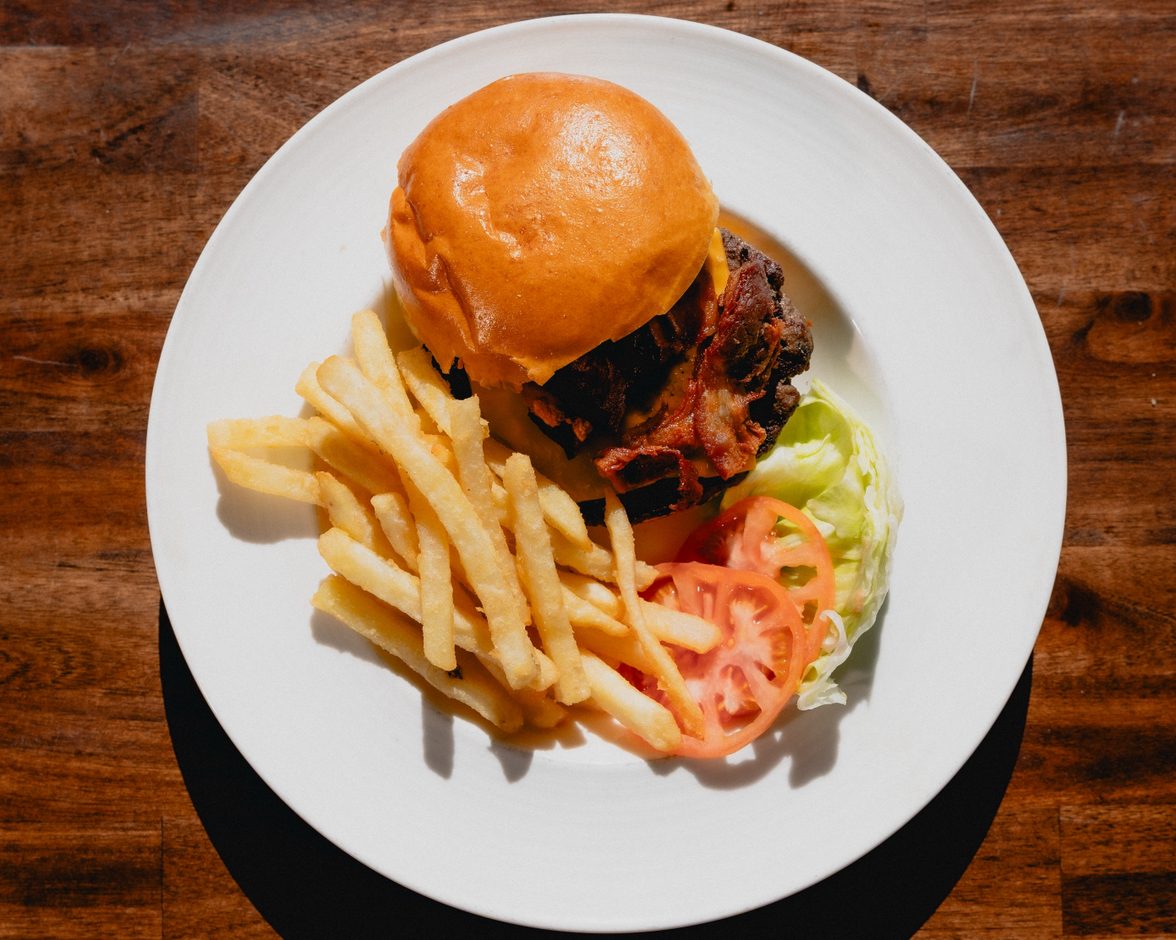 Bacon Cheeseburger Deluxe.