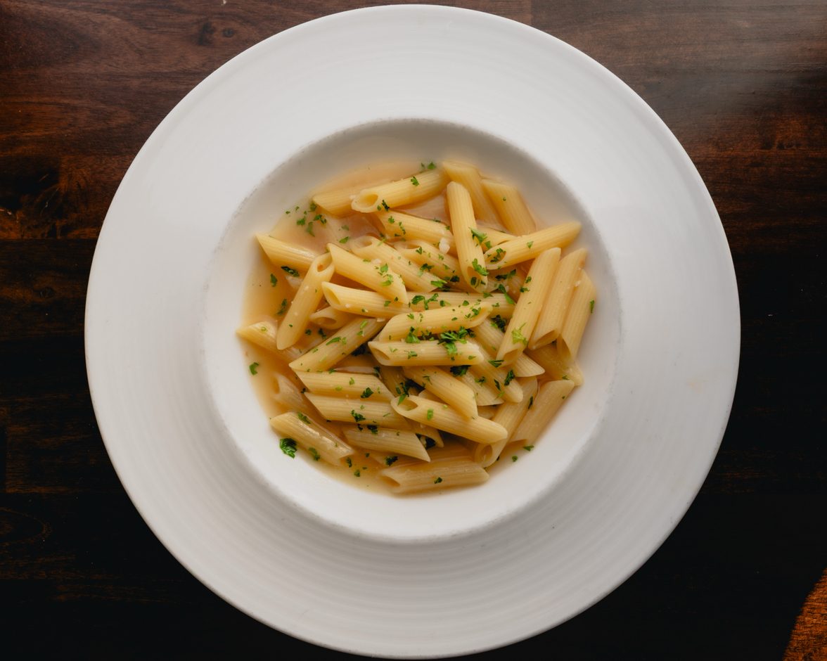 Pasta with Garlic & Oil.