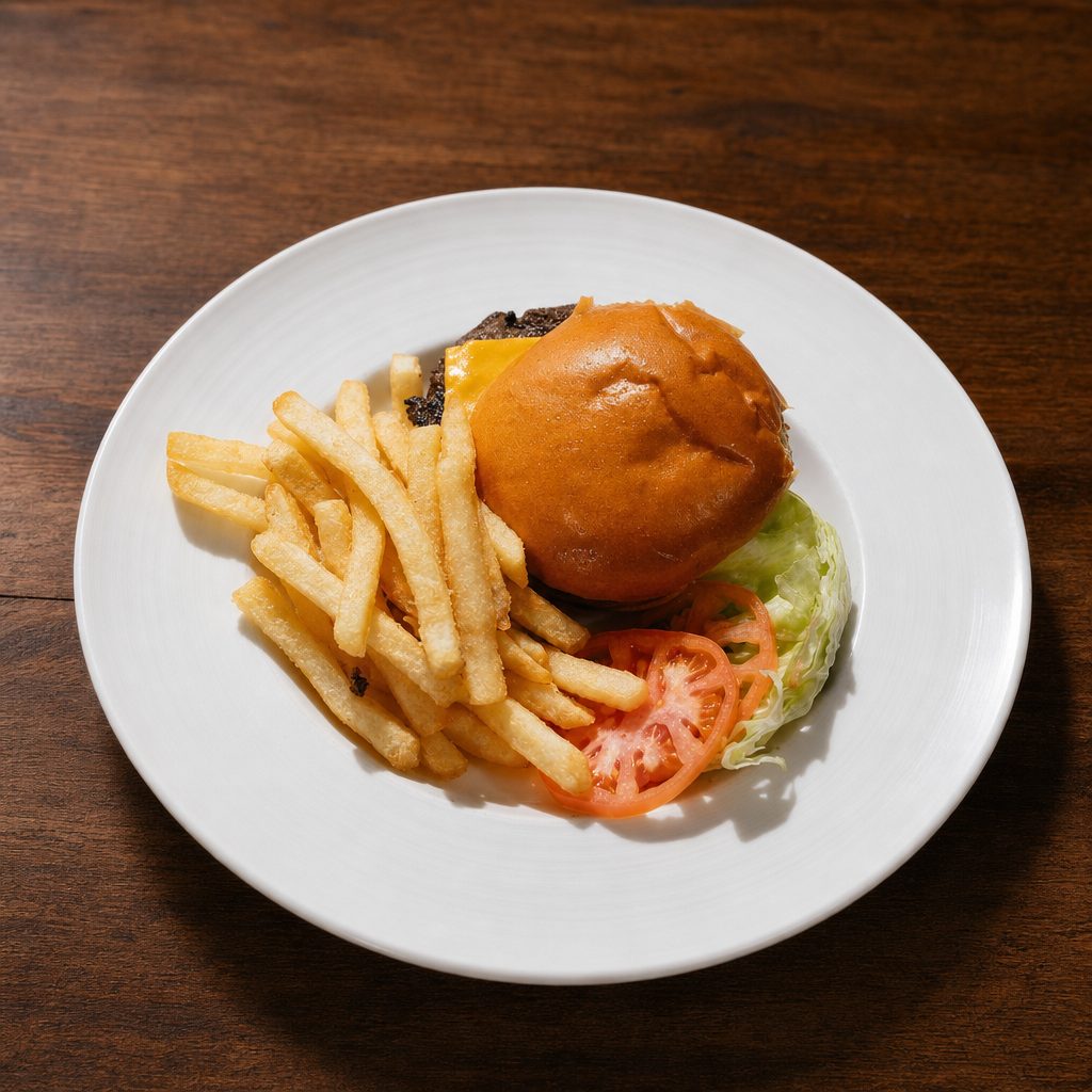 Cheeseburger Deluxe.