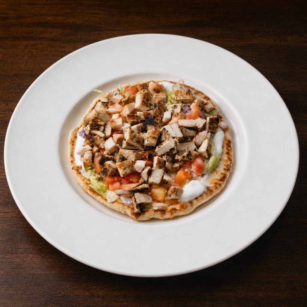 Chicken Gyro Sandwich.
