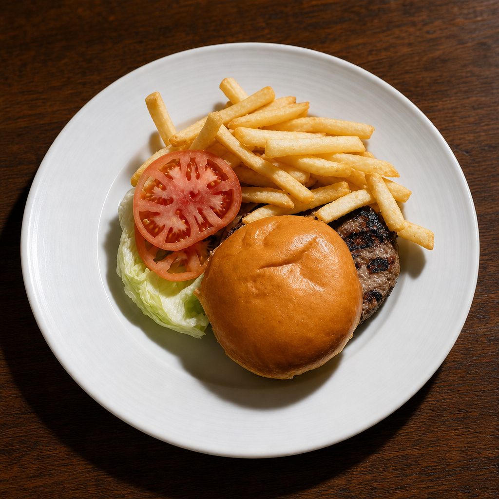 Hamburger Deluxe.