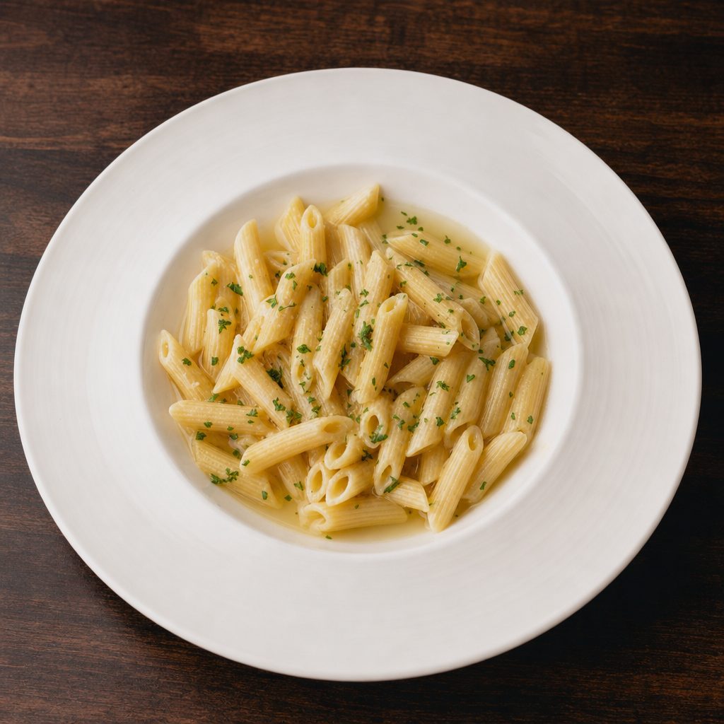 Pasta with Garlic & Oil.