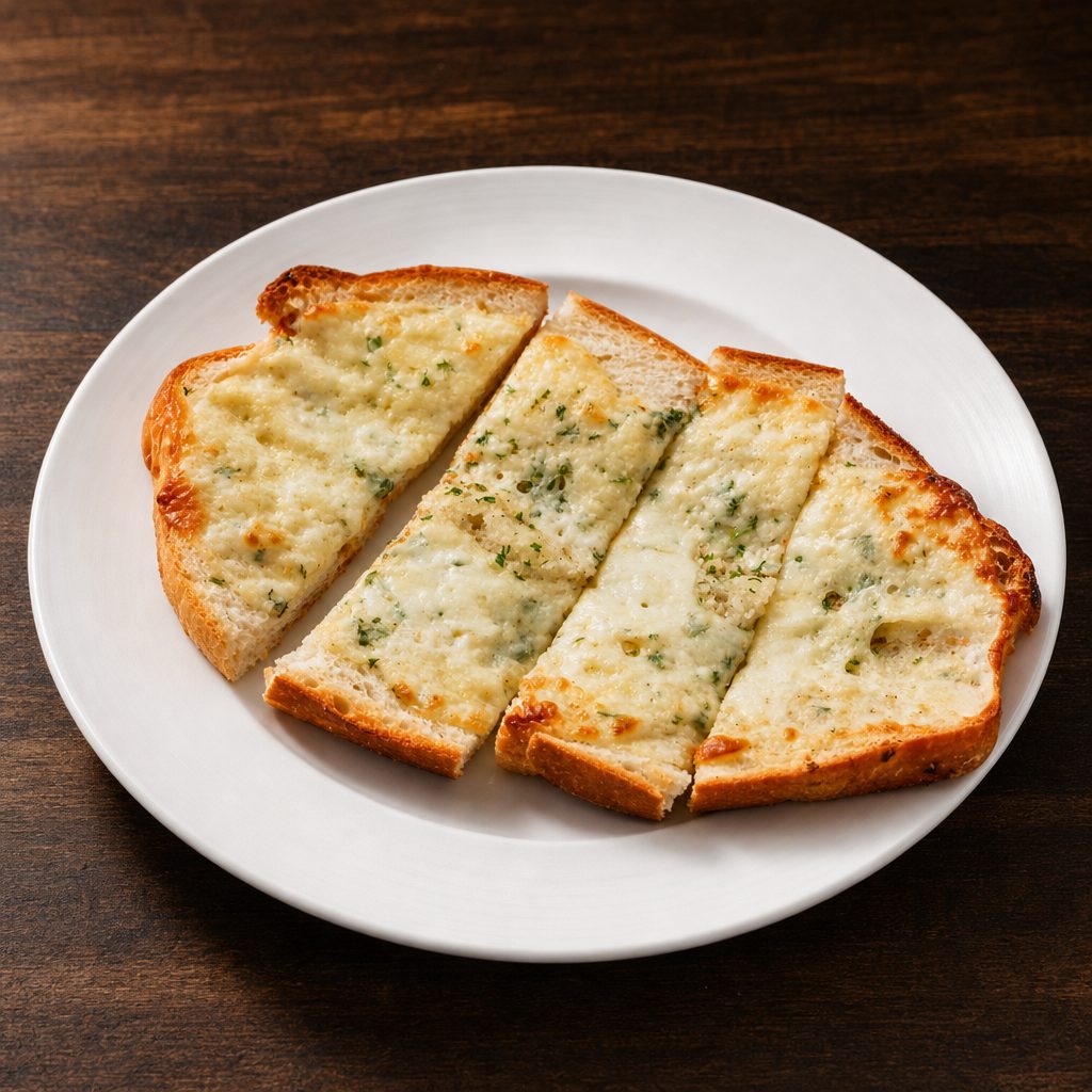 Garlic Bread with Mozzarella.