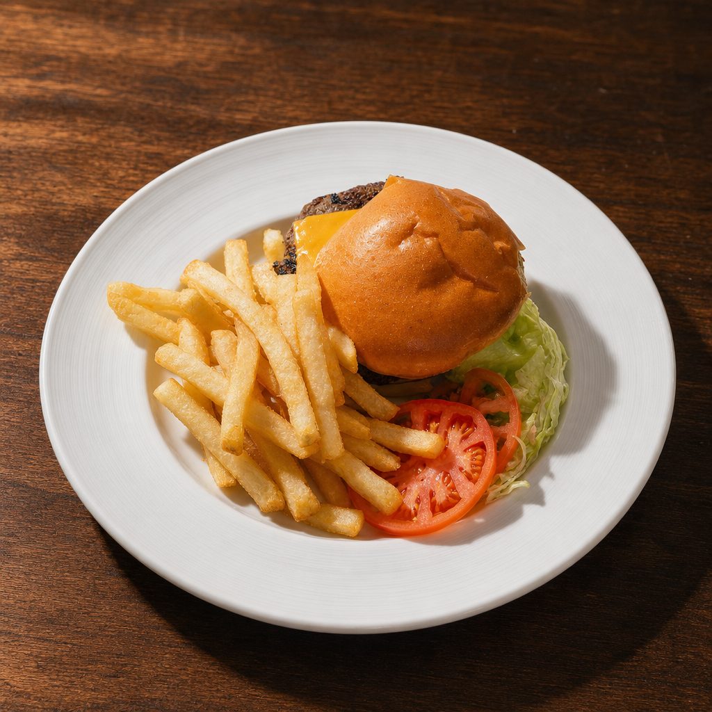 Cheeseburger Deluxe.