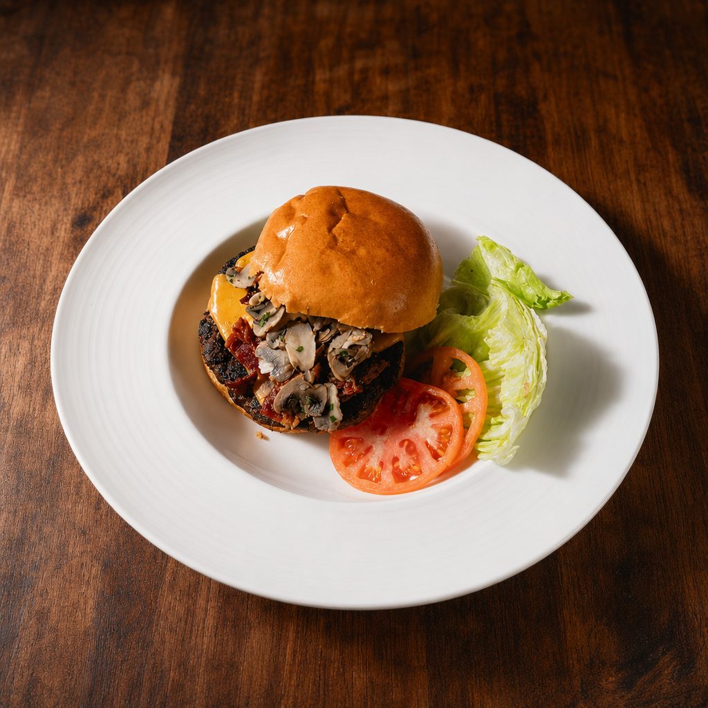 Napoli Cheeseburger.