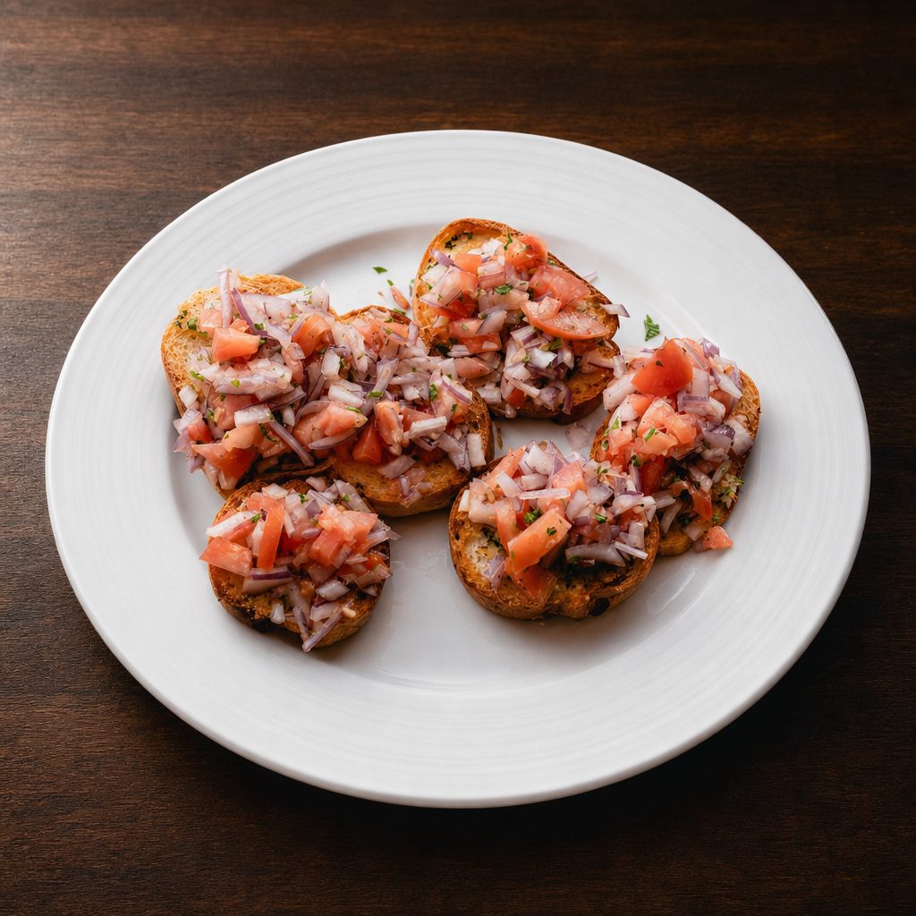 Bruschetta.