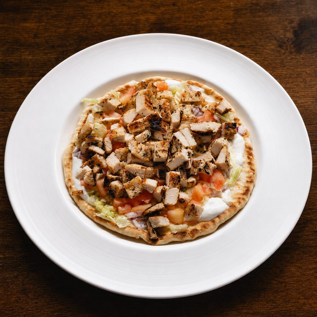 Chicken Gyro Sandwich.
