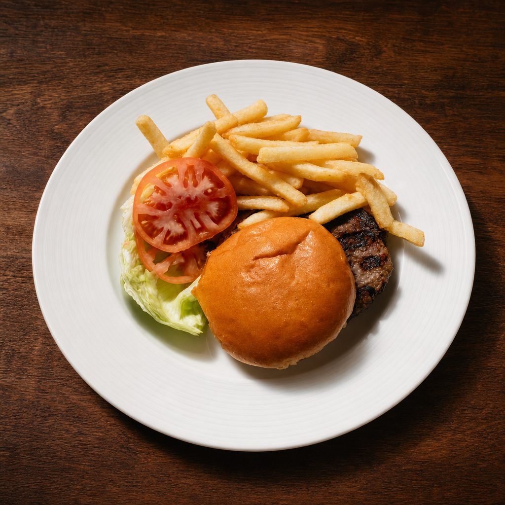 Hamburger Deluxe.