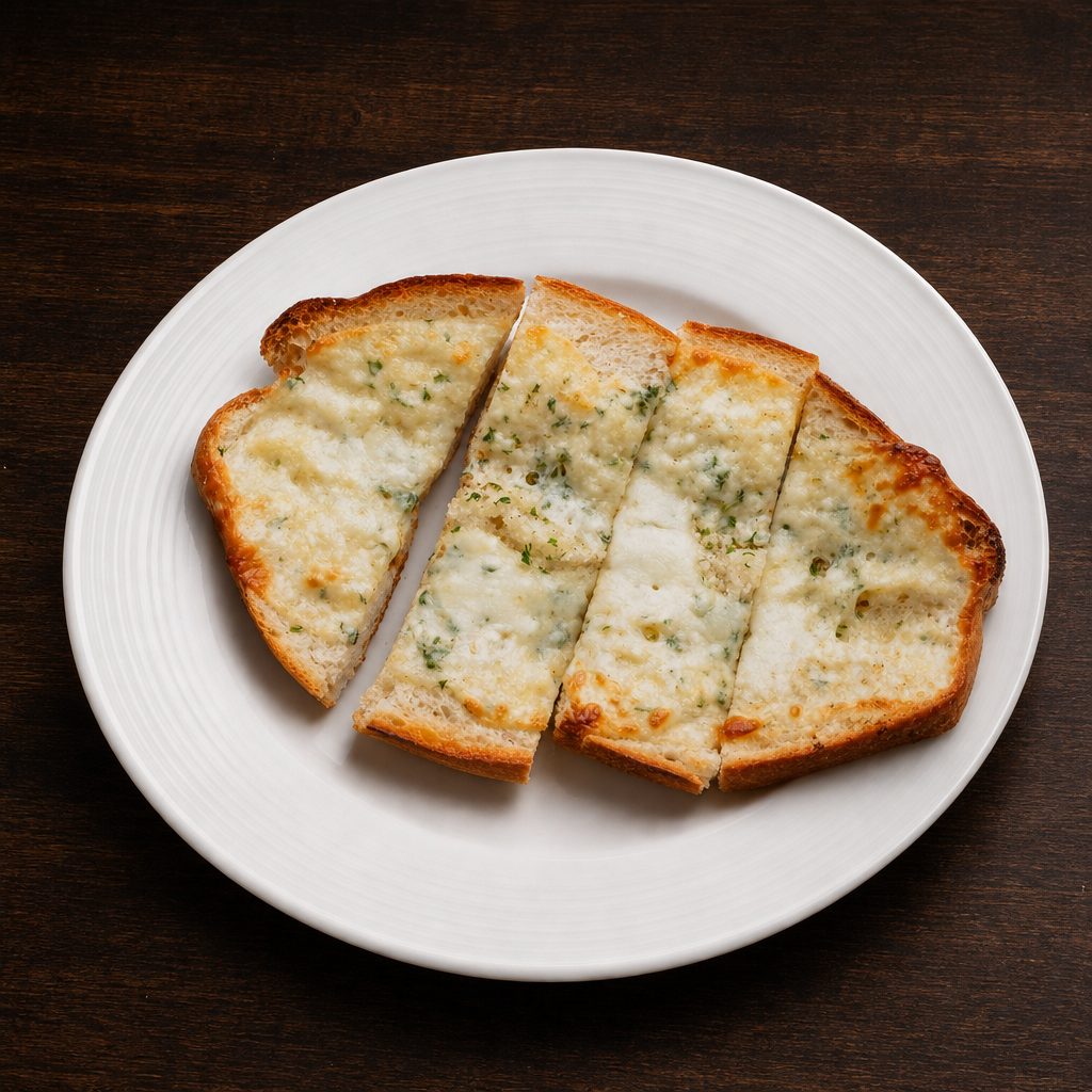 Garlic Bread with Mozzarella.
