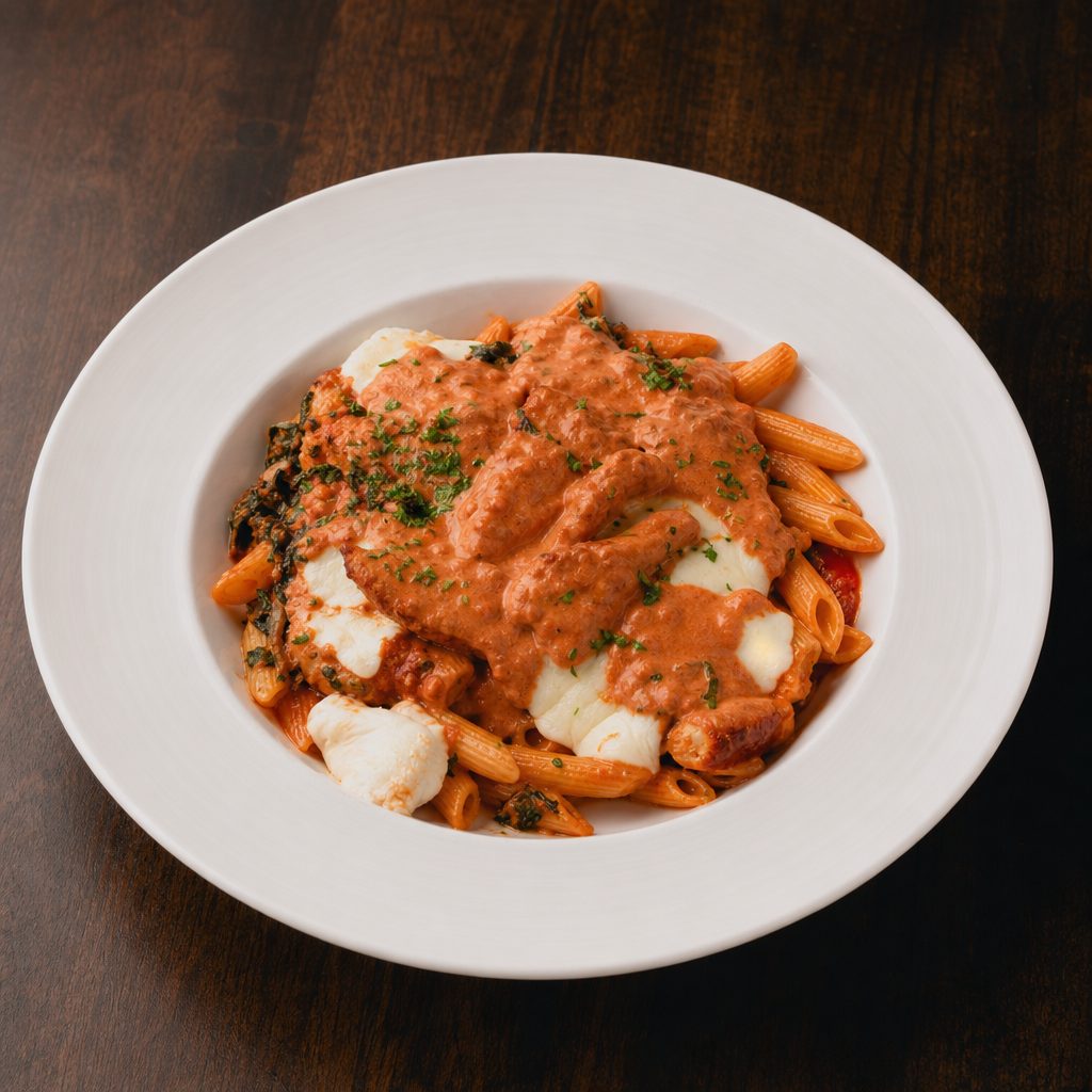 Penne Rosa.