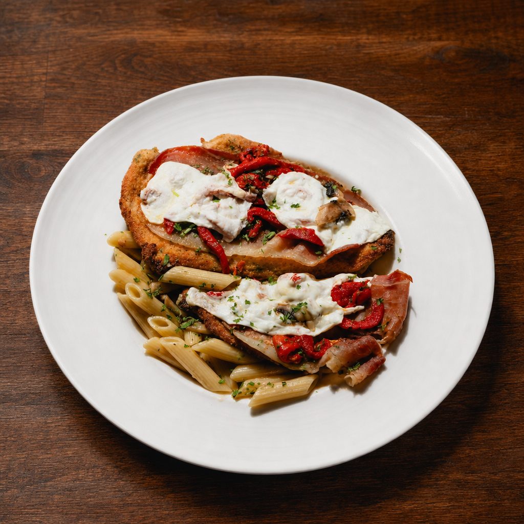 Brick Oven Chicken Entrée.